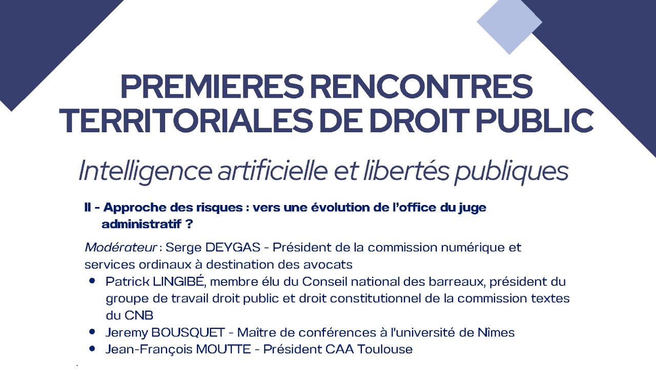 TABLE RONDE 2 : APPROCHE DES RISQUES: VERS UNE ÉVOLUTION DE L'OFFICE DU JUGE ADMINISTRATIF