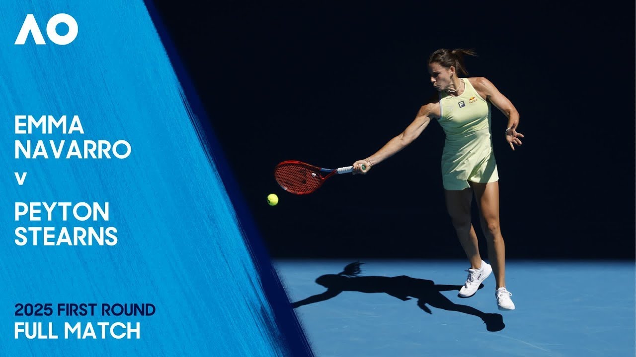 Emma Navarro v Peyton Stearns Full Match | Australian Open 2025 First Round