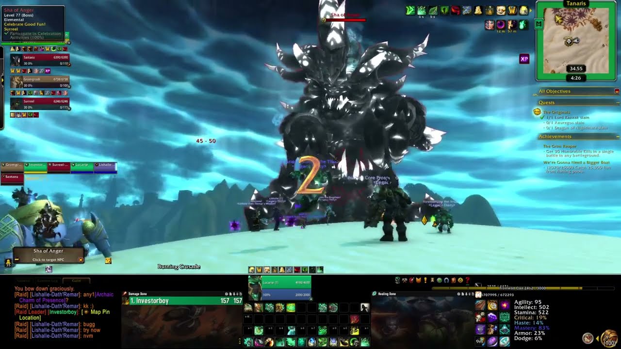 Legacy Thirty Engage The Sha of Anger