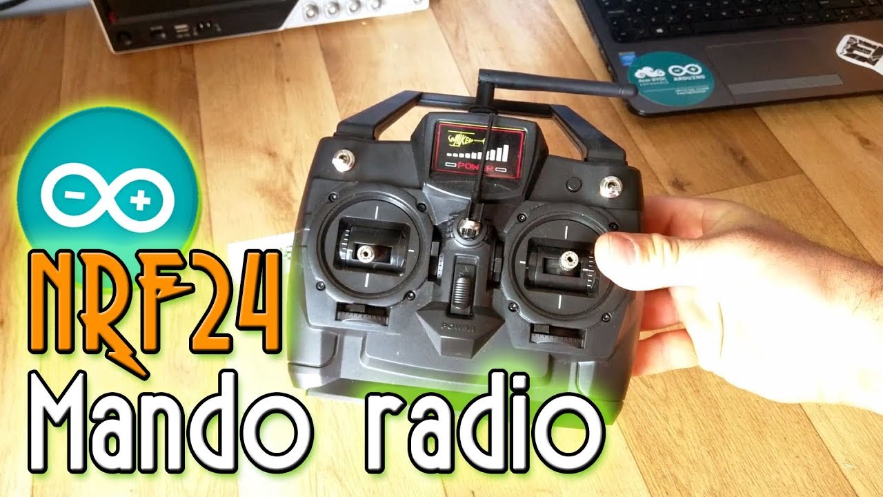 Pr#007 Dron con Arduino - Parte 2 - Transmisor y receptor