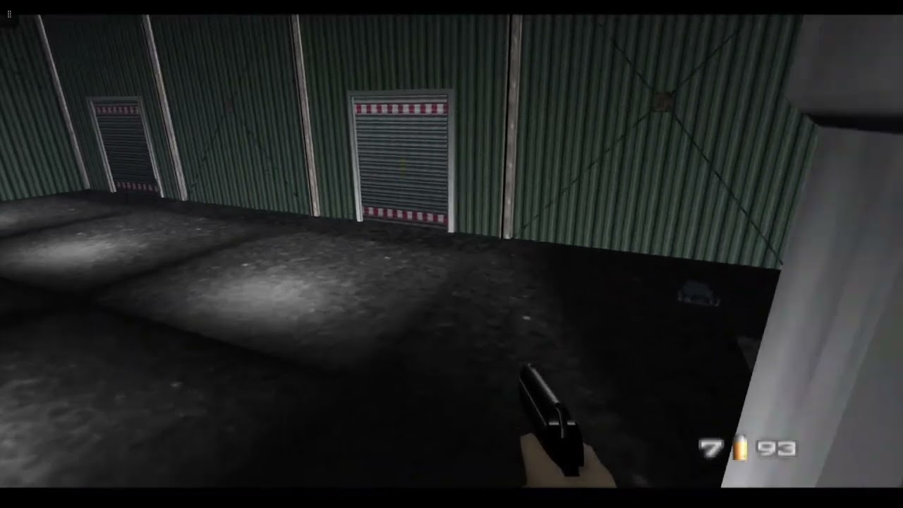 GoldenEye 007 Depot Walkthrough / Speedrun on Agent
