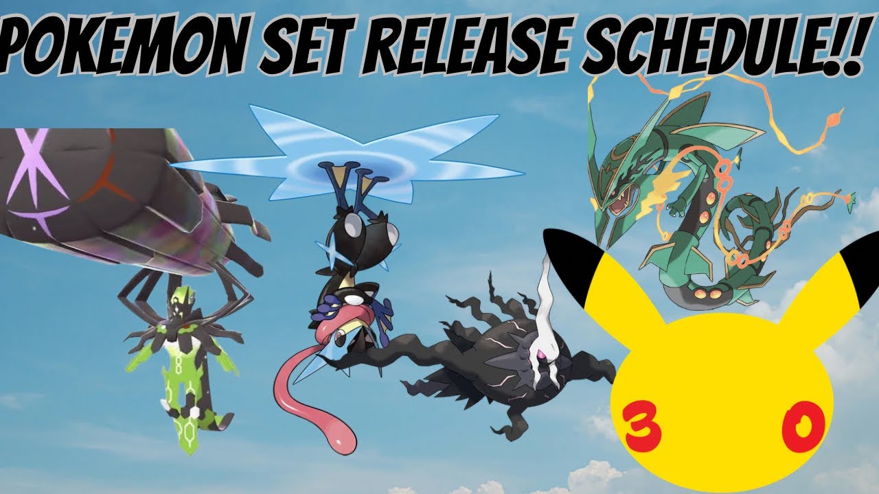Pok&eacute;mon 2026 Set Release Schedule Reveled!! 