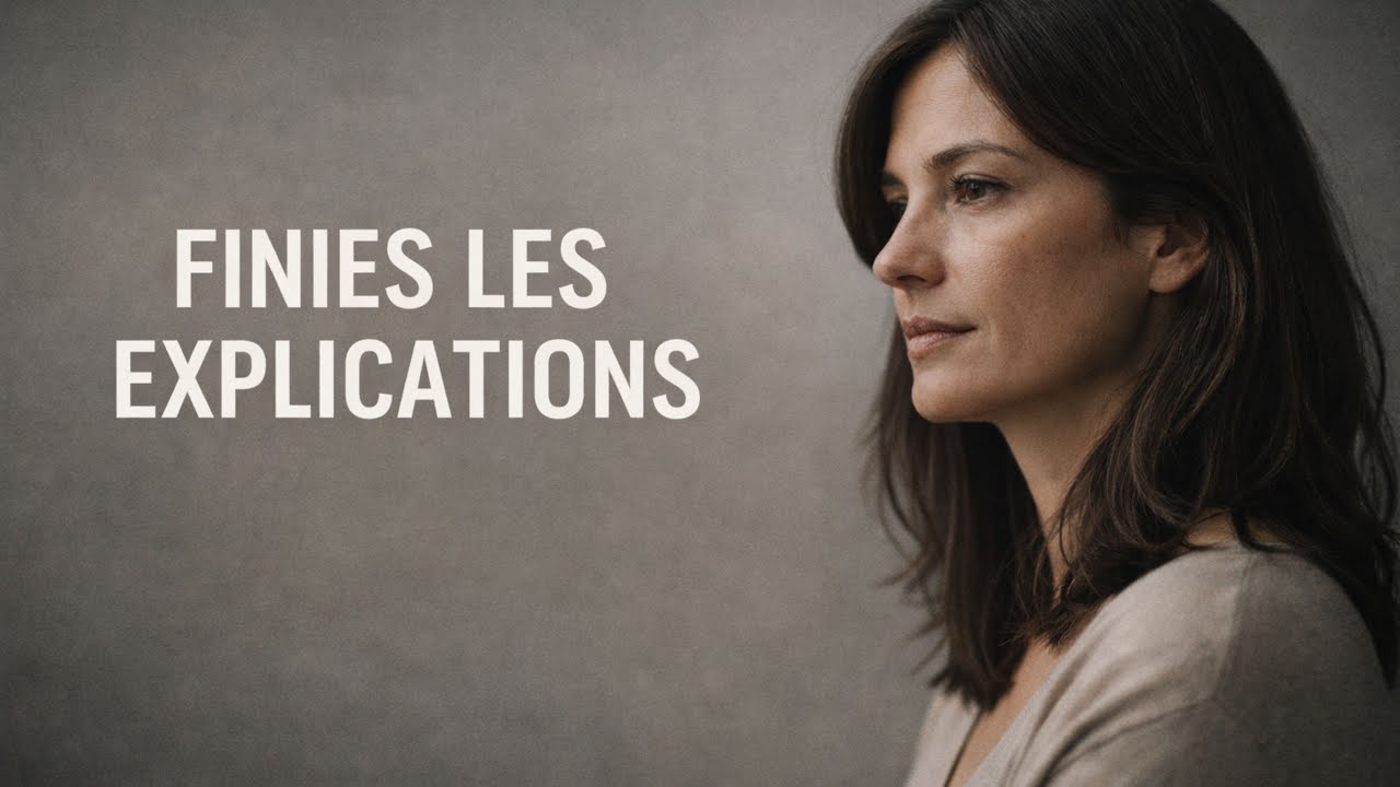 J'ai arrêté d'expliquer  Ils se sont habitués