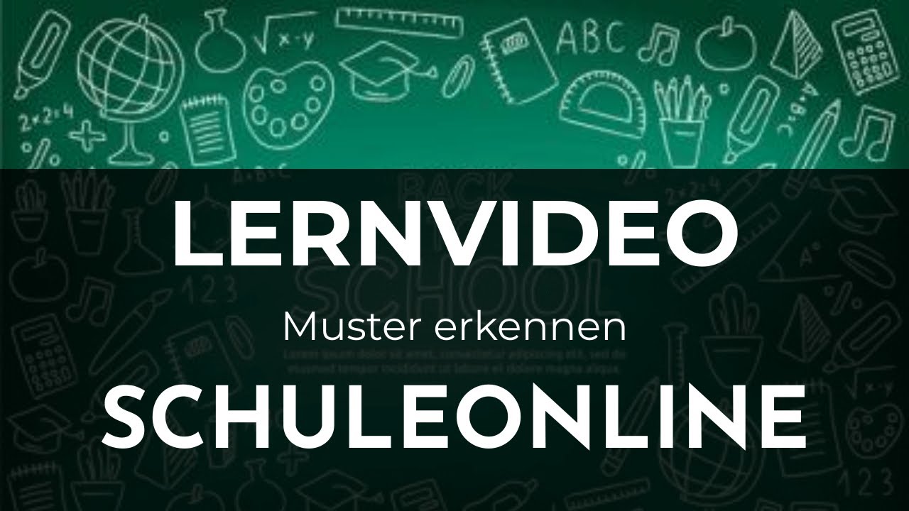 Lernvideo: Muster erkennen 1/2 (Klasse 1)