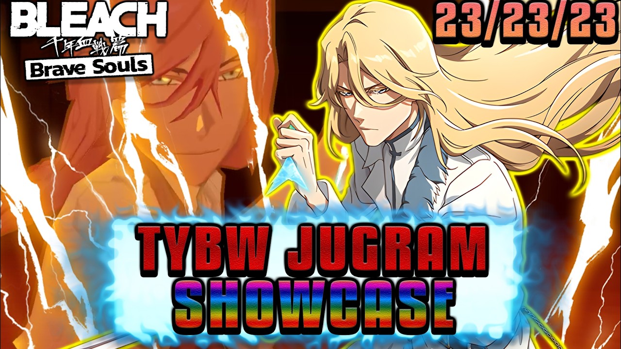 WTF HE'S BROKEN!!!!! TYBW Jugram 1/5 PvE & GQ Showcase | Bleach Brave Souls