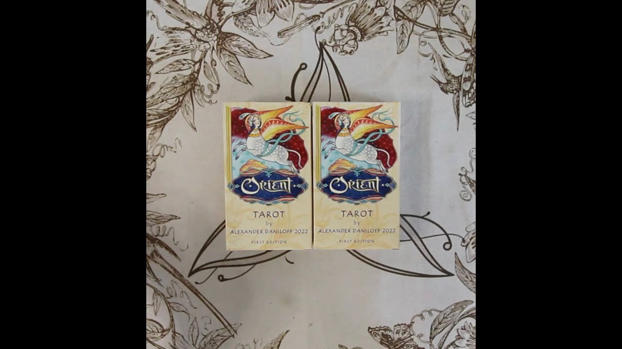 Daniloff Oriental Tarot #unboxing #playingwithpairs