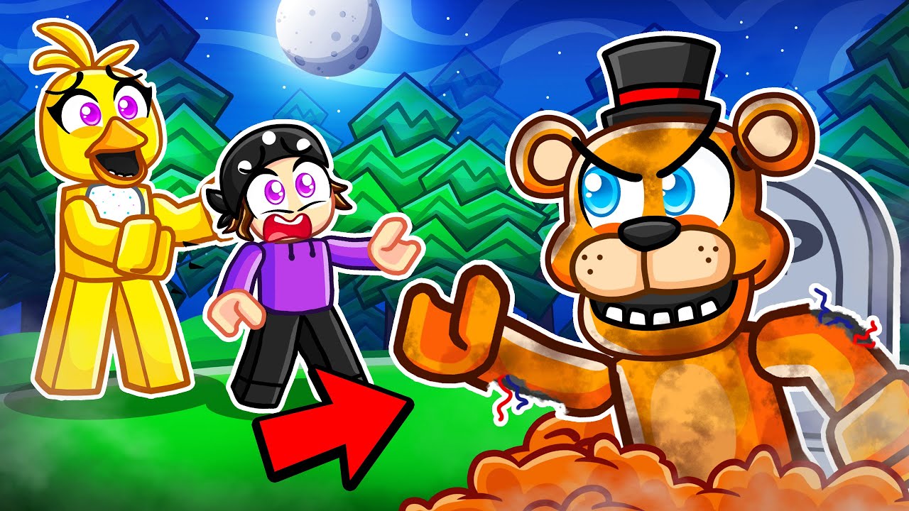 В игре 99 Nights Roblox Фредди превратился в иссохшего аниматроника...