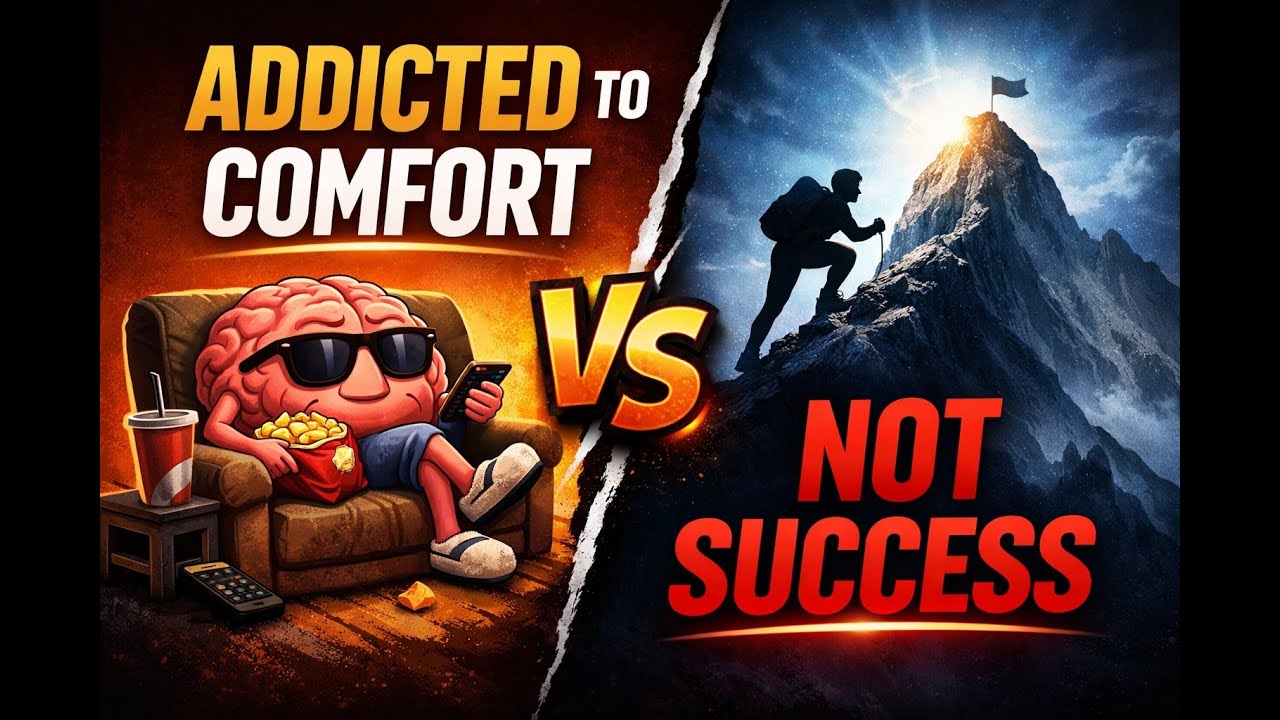 Your Brain Is Addicted to Comfort — Not Success
