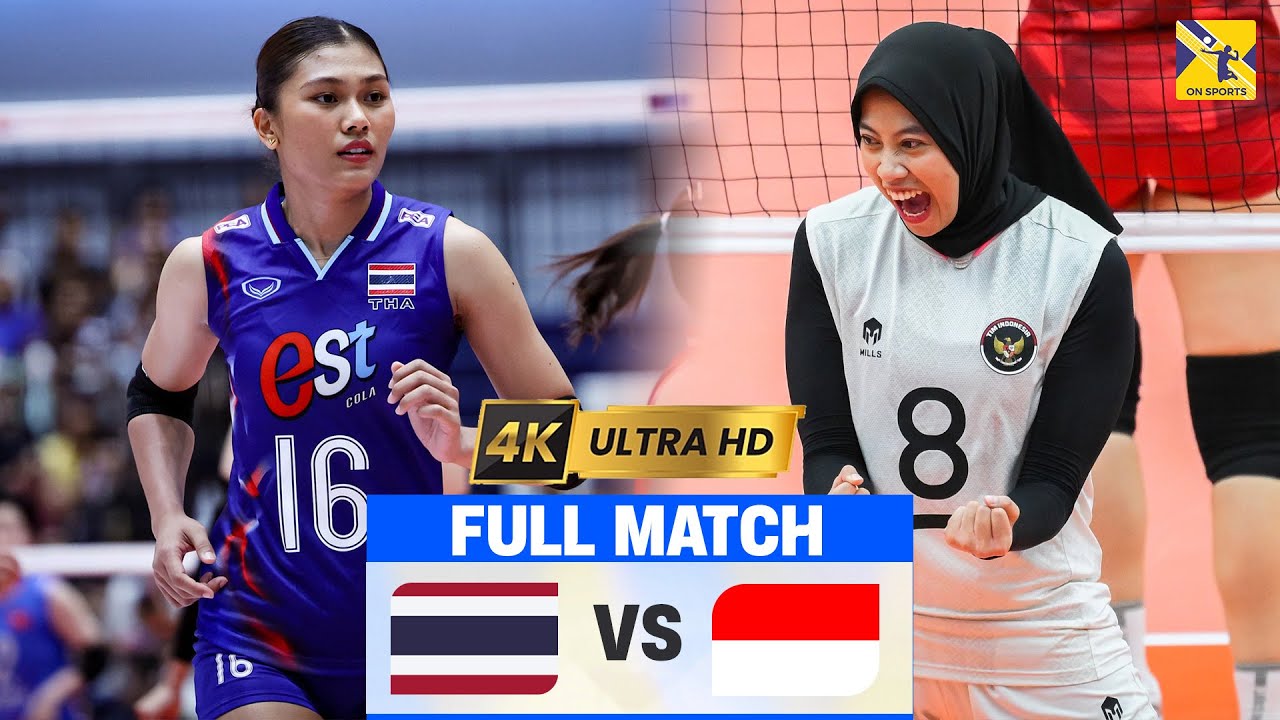 Full 4K | THAILAND vs INDONESIA | Pimpichaya vs. Megawati - Đẳng cấp lên tiếng