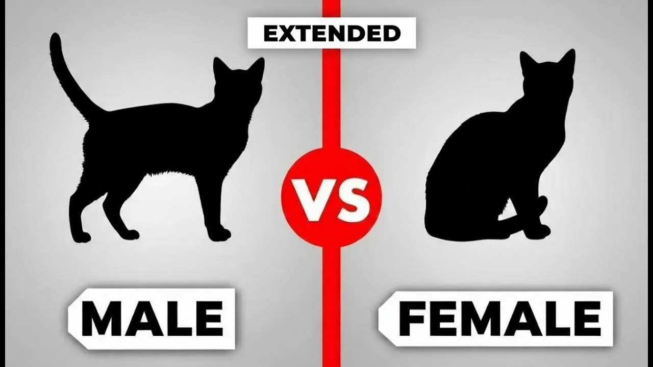 Male vs Female Cats: 15 Differences EXTENDED - What Vets Won't Tell You!