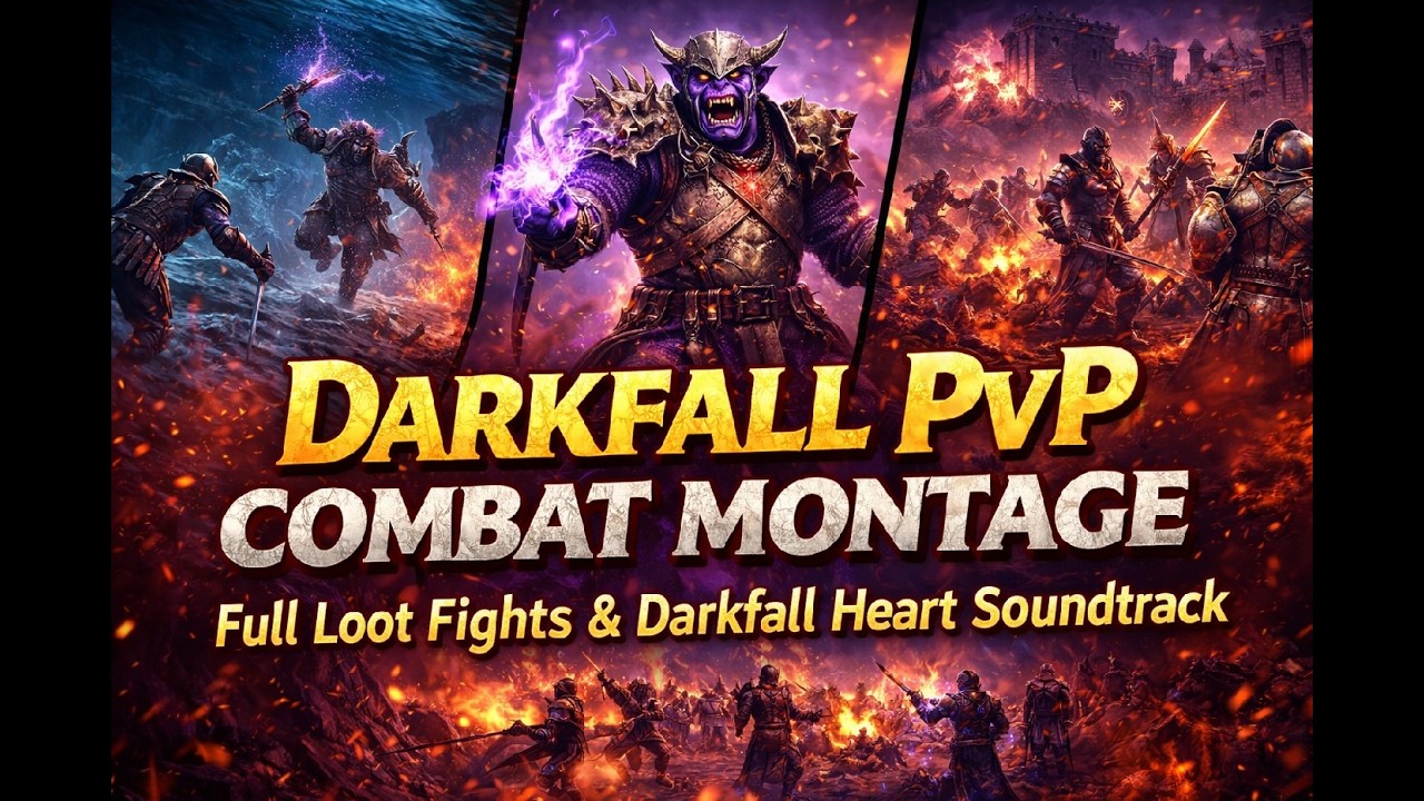 Darkfall PvP Combat Montage | Full Loot Fights & Darkfall Heart Soundtrack