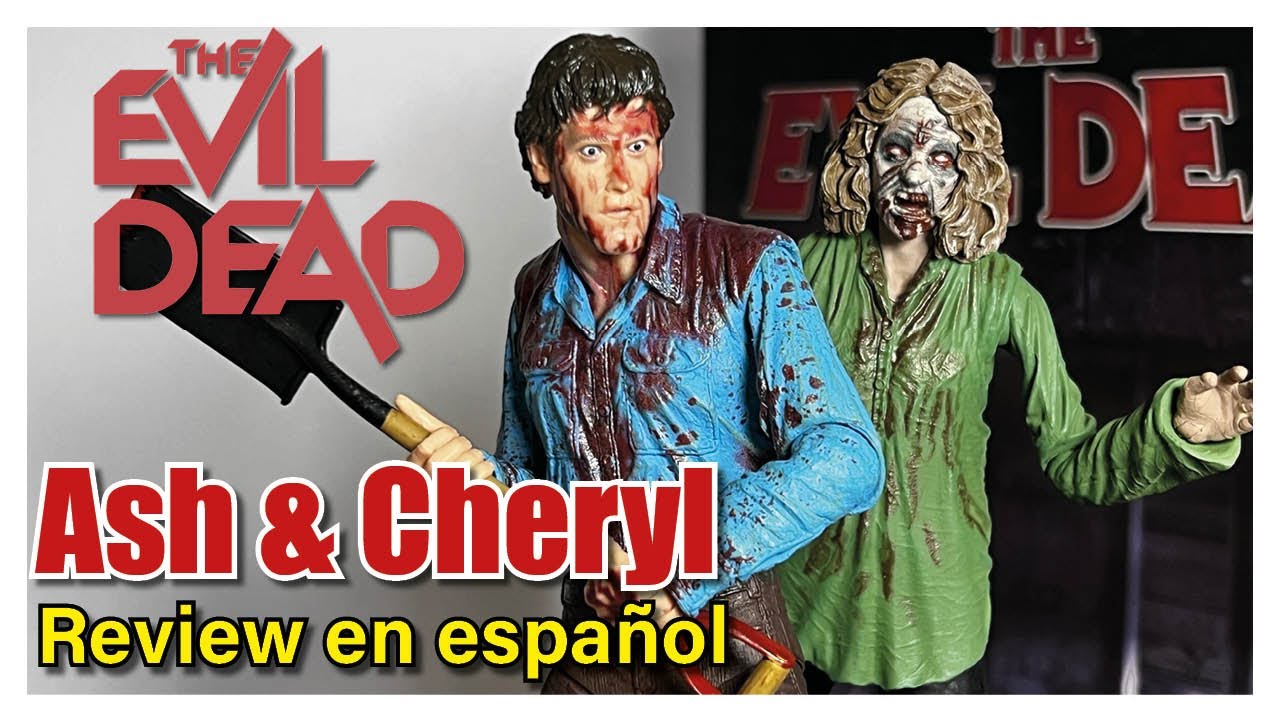 NECA Ultimate Ash Williams & Cheryl Deadite - The Evil Dead | Review en español