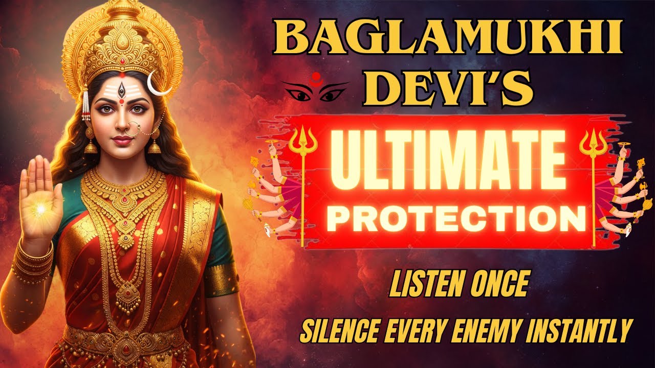 Secret Baglamukhi Mantra 🔱 Silence Enemies Immediately | Divine Protection & Power