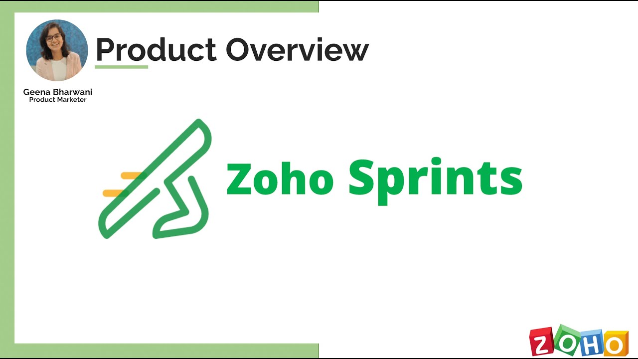 Zoho Sprints - Product Demo 2022