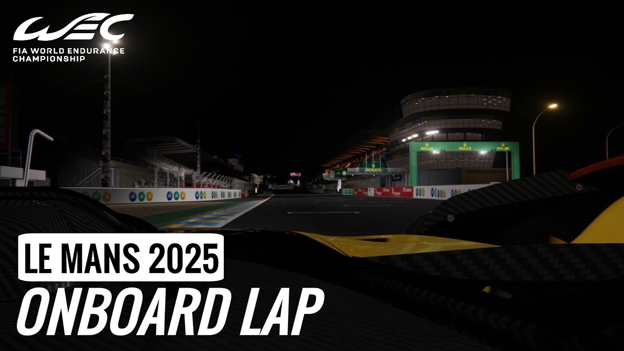Robert Kubica 2025 WEC Onboard Lap | 24H Le Mans | #assettocorsa