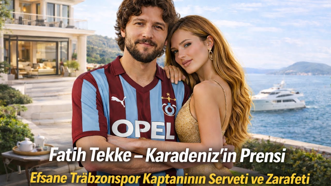 Fatih Tekke – Karadeniz’in Prensi   Efsane Trabzonspor Kaptanının Serveti ve Zarafeti