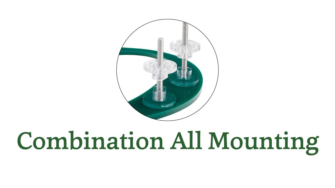 How to Mount Letters with Combo All