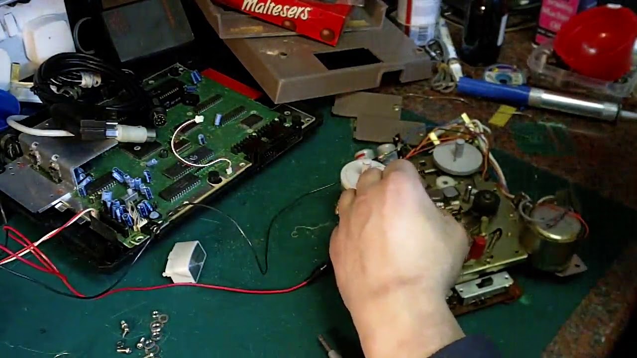 Dansette Portable Tape Recorder, repair Pt2