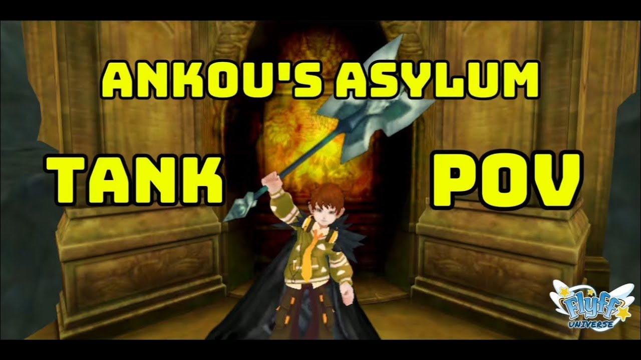 Flyff Universe Dungeon Run | Tank POV in Ankou’s Asylum | Skroob