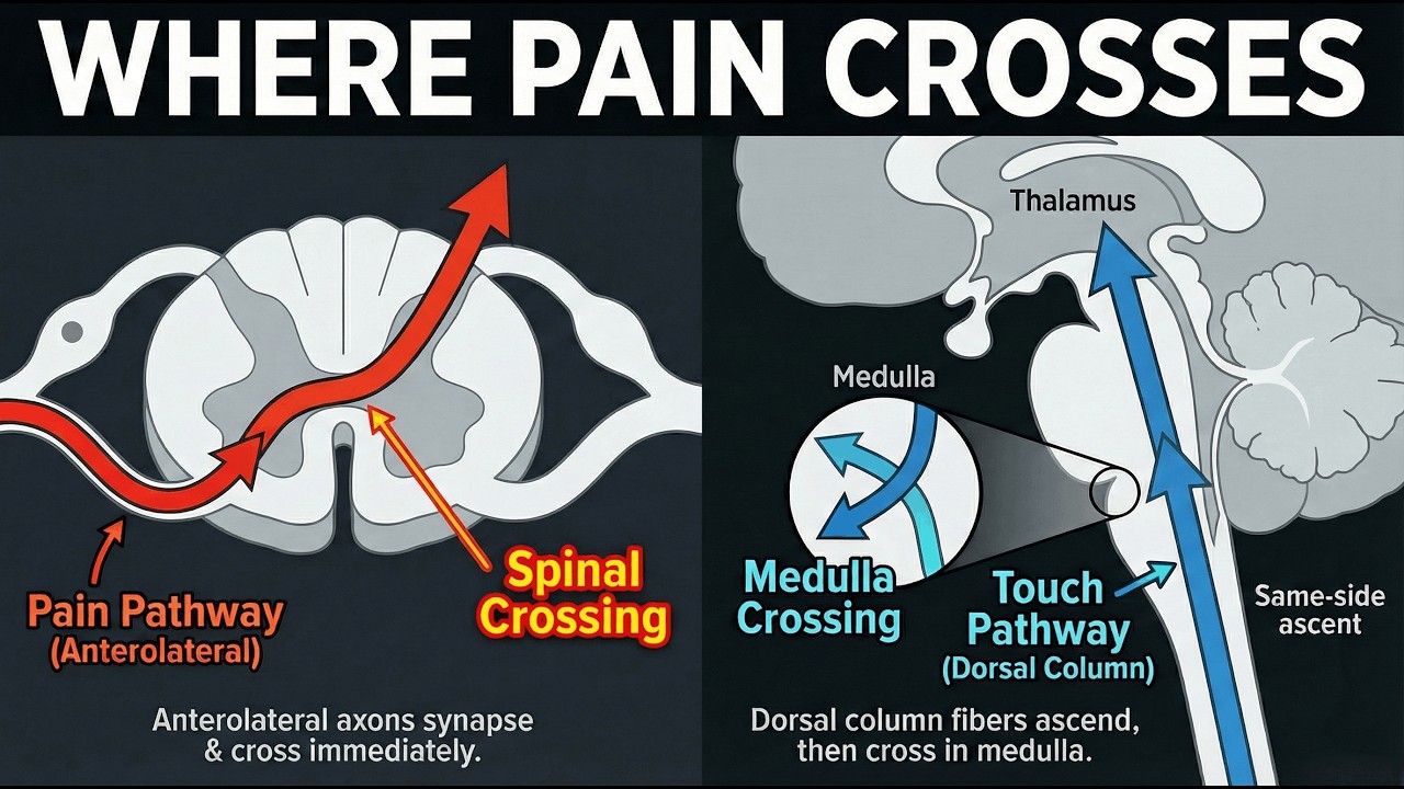 The Anterolateral System | Spinothalamic Pathways, Pain Modulation & Clinical Localization