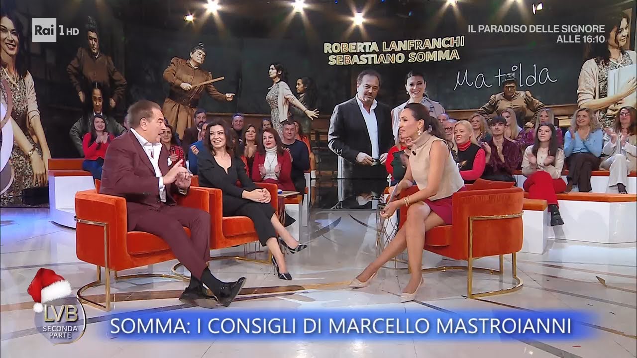 Roberta Lanfranchi e Sebastiano Somma: talento e passione - La volta buona 11/12/2025