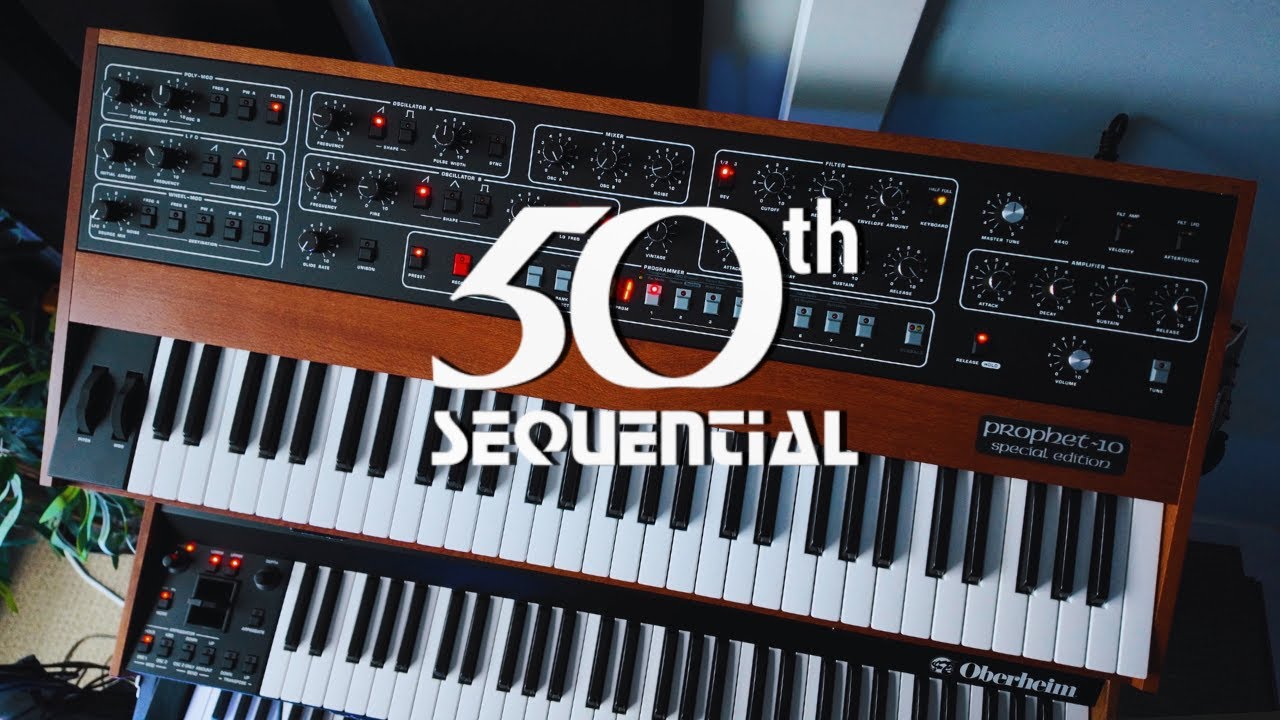 SEQUENTIAL PROPHET 10 SPECIAL EDITION // unboxing & first impressions!