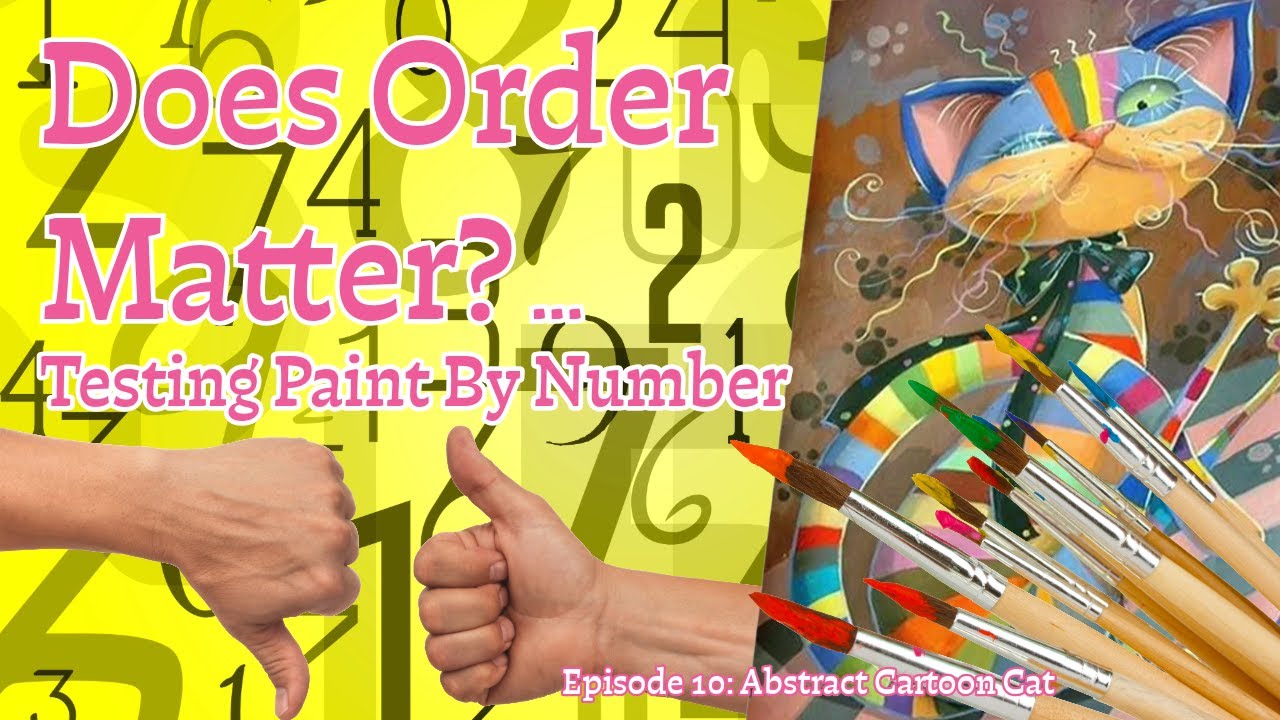 Painting by Numbers in Number Order: Smart Strategy or Bad Idea?