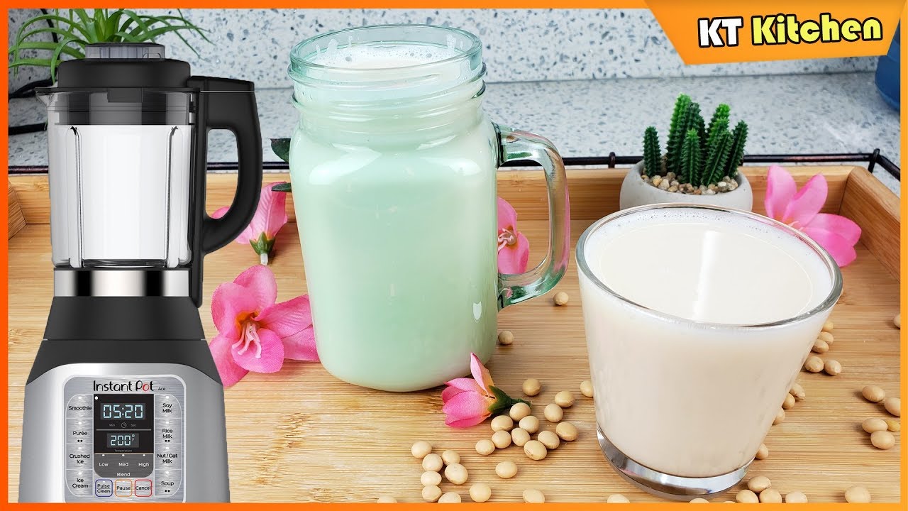 How to Make Fresh Soy Milk at Home - INSTANT POT