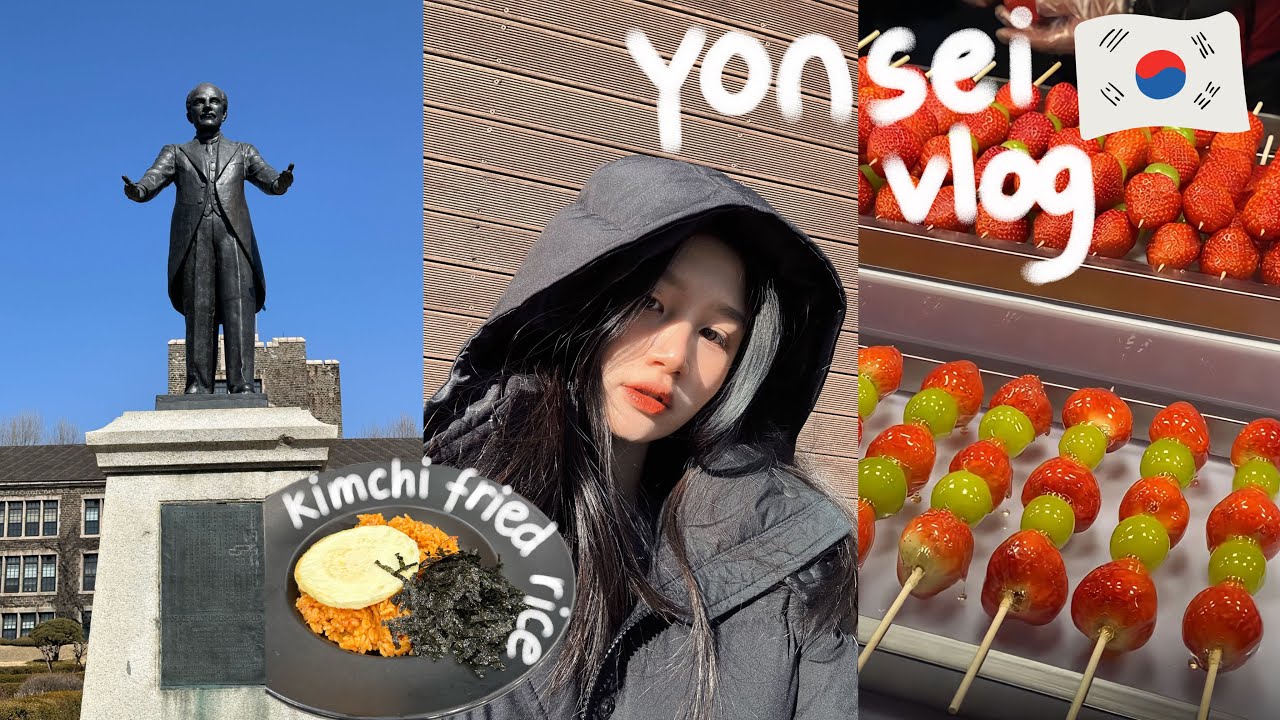 FIRST DAY OF COLLEGE IN SOUTH KOREA 🇰🇷 | YONSEI UNI VLOG