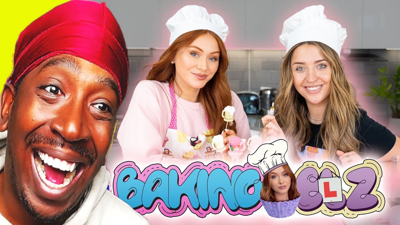 Reaction To Elz BAKING A BEER CAKE with BAMBINO BECKY! 🍻 [Baking Elz Ep.2]