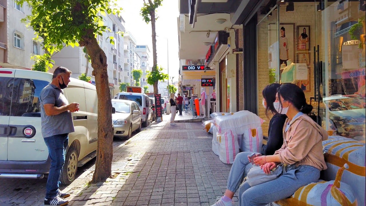 Istanbul Güngören, Walking Tour 4K