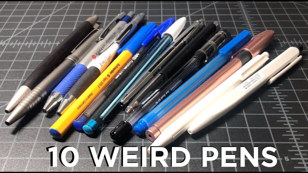 10 Oddball Ballpoint Pens (And One Weird Bonus)