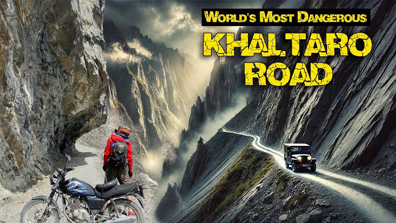 World's Most Dangerous Road | Deadliest Journeys | Surviving Khaltaro Valley Extreme Jeep Track