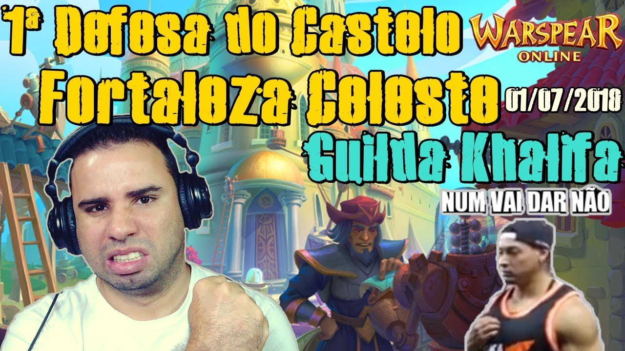 Warspear Online - 1ª Defesa do Castelo (Fortaleza Celeste) Guilda Khalifa