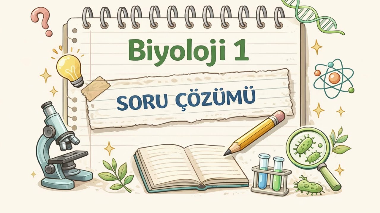 Biyoloji 1 Soru Çözümü | Sınavda Çıkabilecek Sorular ve Anlatımlı Çözümler