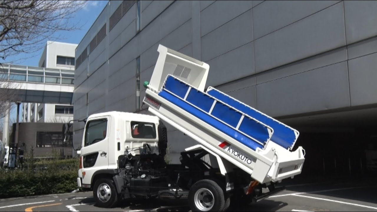 4ｔリヤダンプ（耐摩耗鋼板HARDOX®仕様）製品紹介