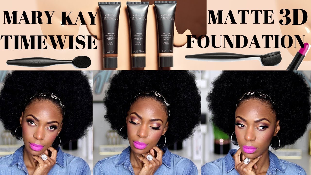 New Mary Kay Timewise 3D Foundation #marykay #marykaymakeuptutorial #Marykaytimewise3dfoundation