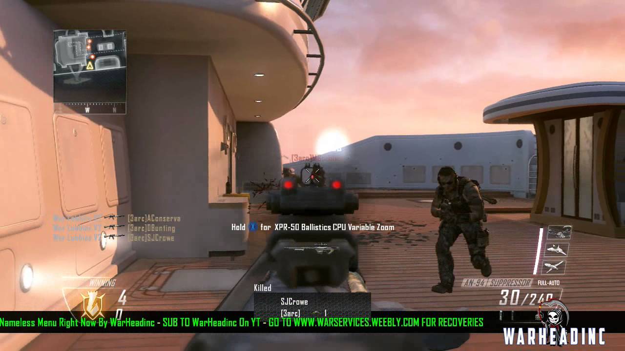 Working On A BO2 GSC Mod Menu Preview | WarHeadinc