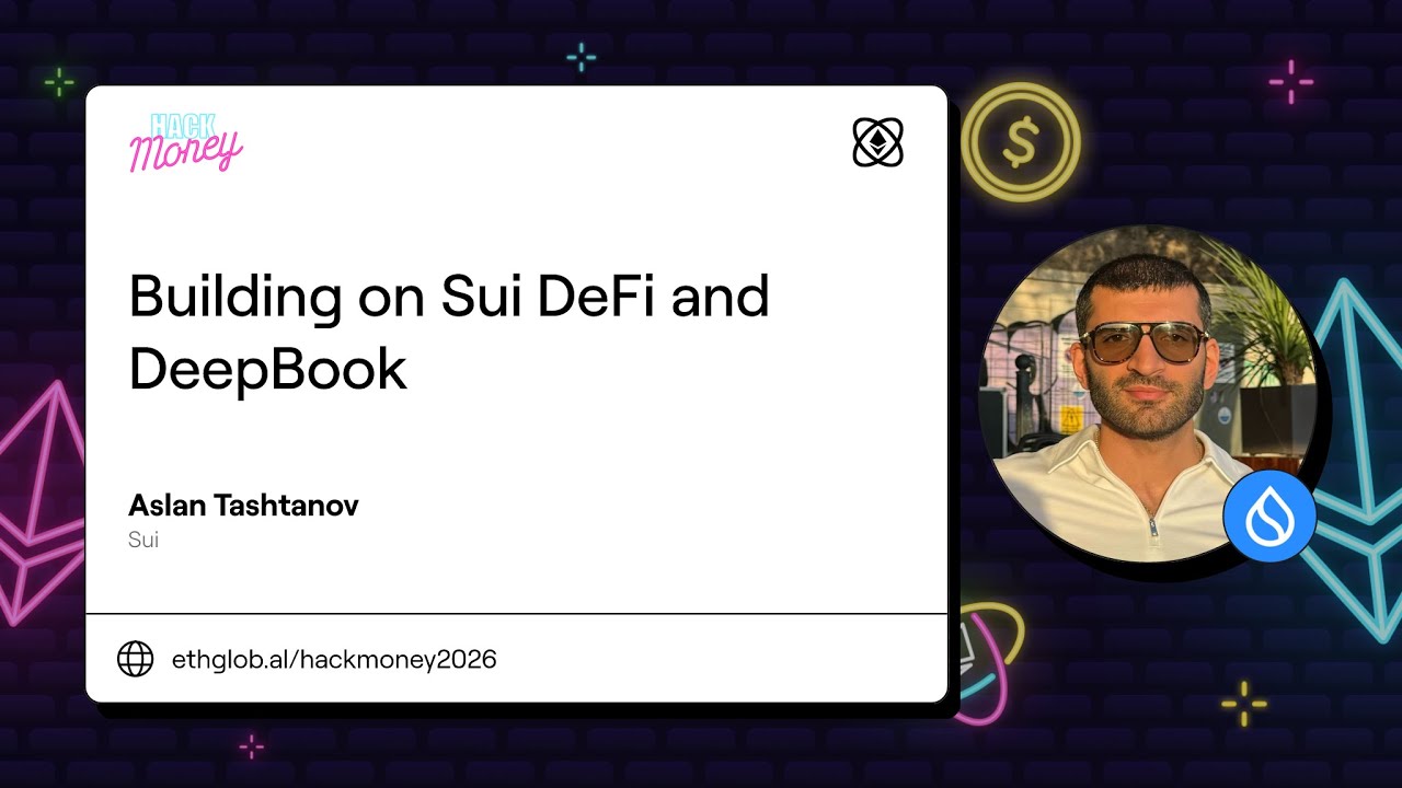 Развивая идеи Sui DeFi и DeepBook, Аслан Таштанов
