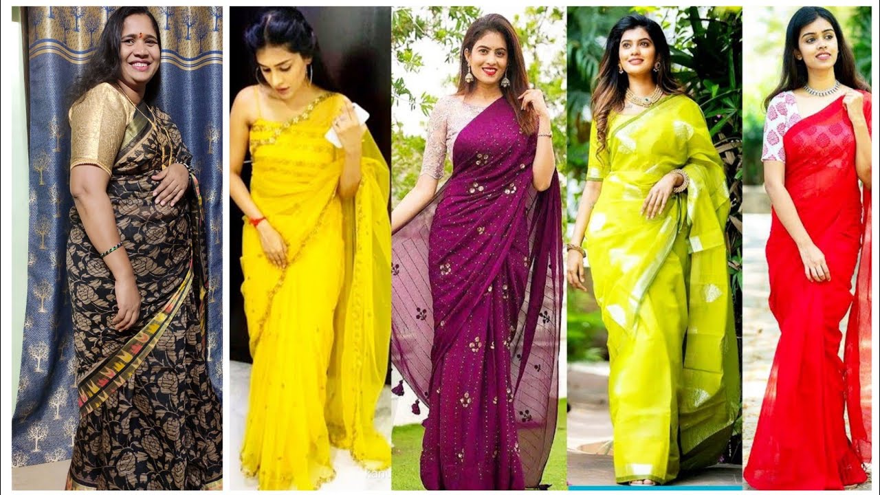 Latest Saree Design 2023 | Designer Silk Sarees | Silk Saree Ideas | Silk Sarees 