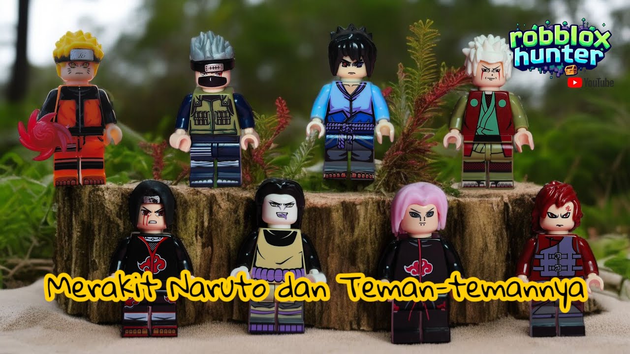 Merakit Roblok Lego Anime Naruto