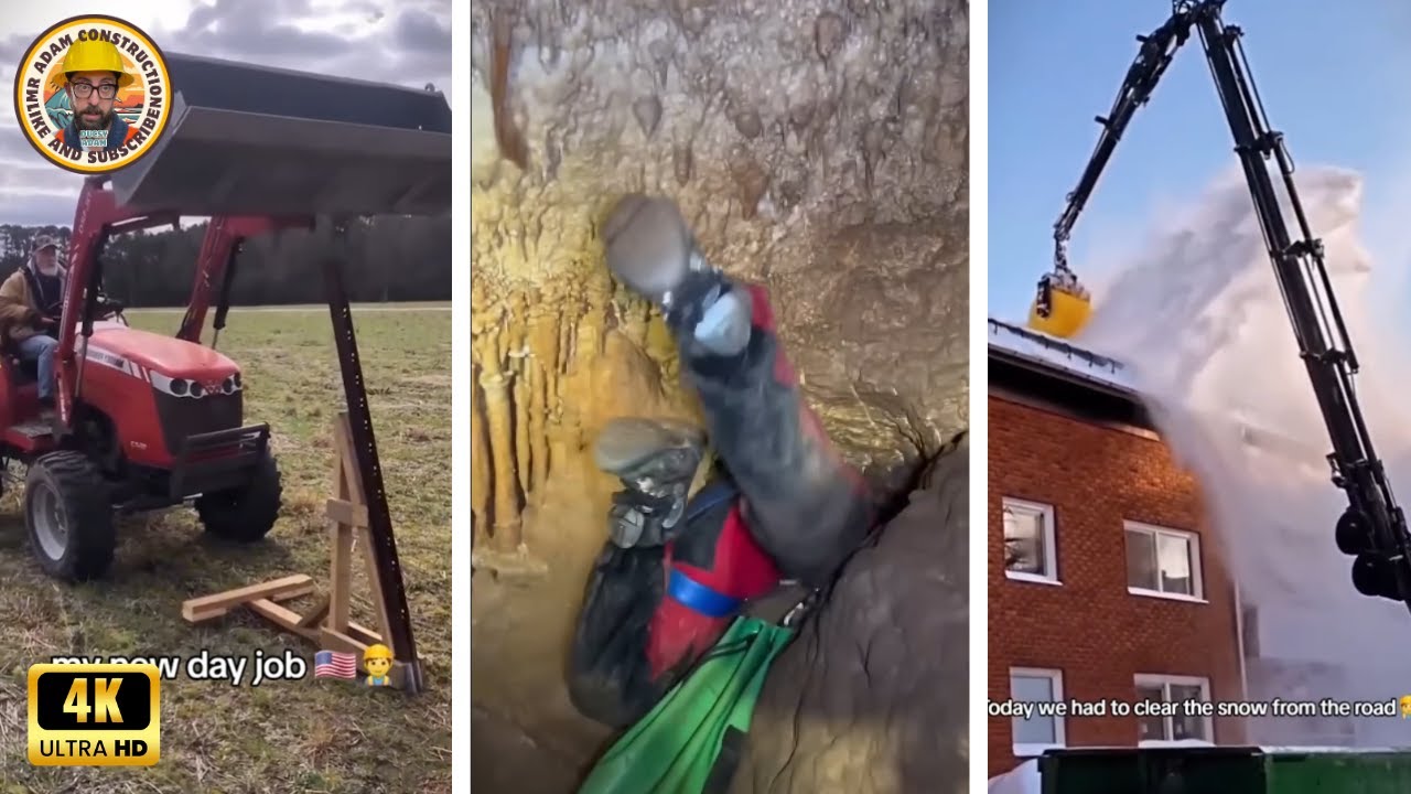 Funniest Construction Site Antics Caught On Camera: October Compilation #6 