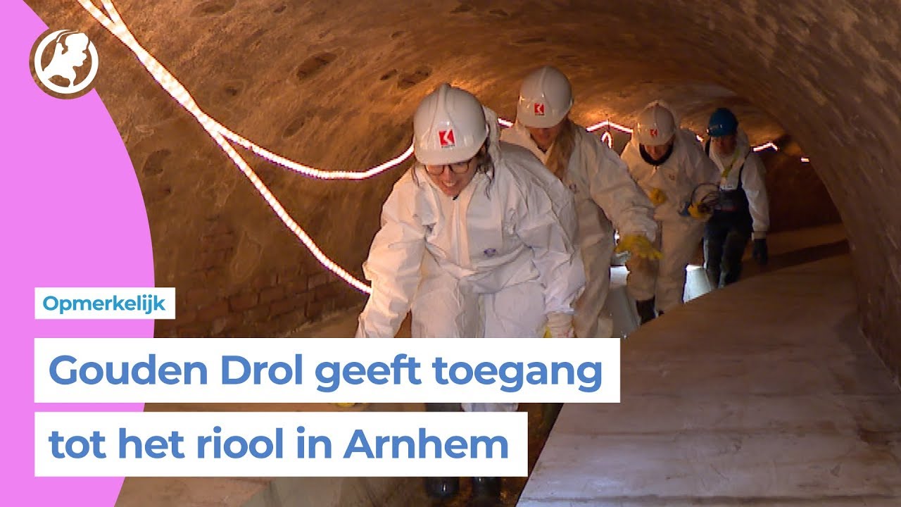 Neusjes dicht: op tour door riool