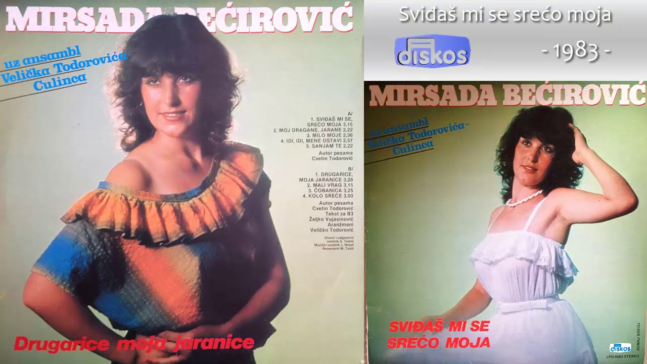Mirsada Becirevic - Svidjas mi se sreco moja - (Audio 1983)