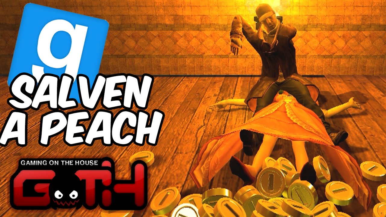 SALVANDO A PEACH! GMOD DeathRun  en Español - GOTH