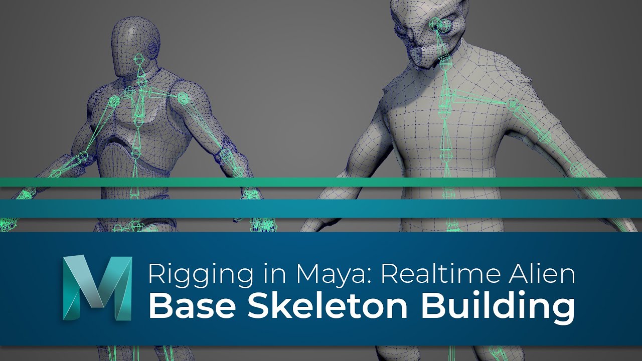 #RiggingInMaya | Часть 3 | Создание скелета