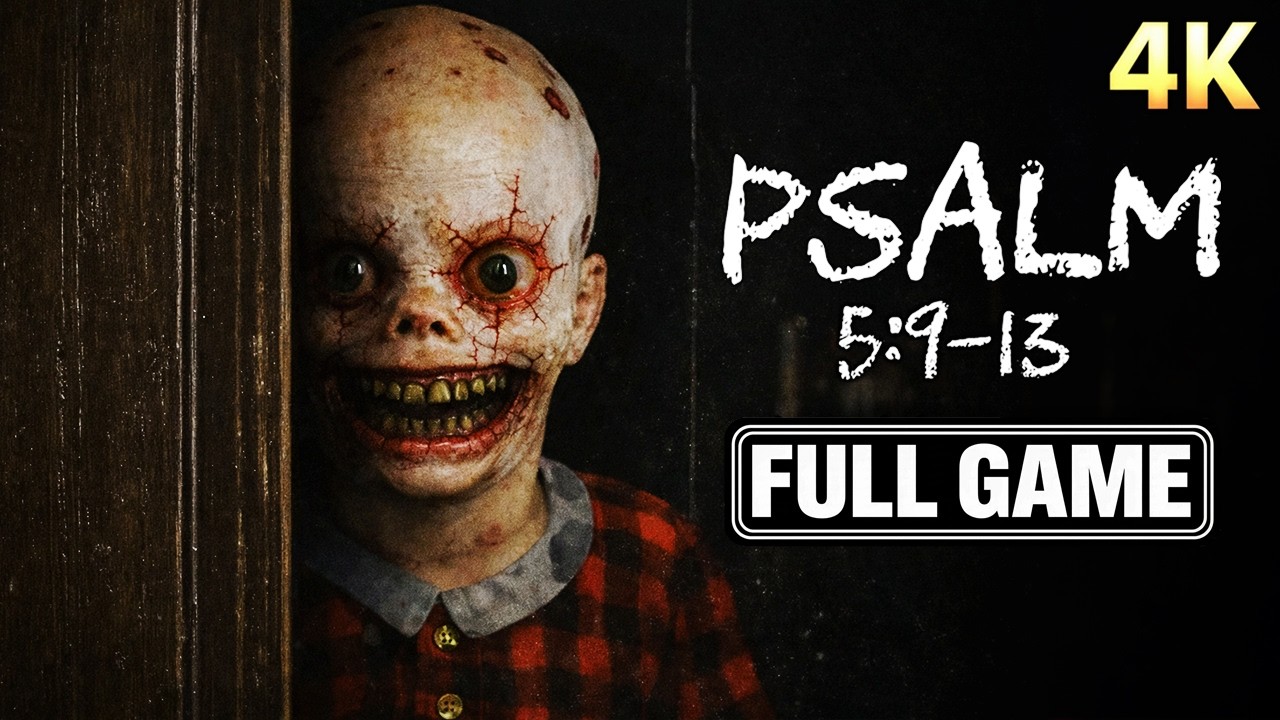 PSALM 5:9-13 | FULL HORROR GAME | Gameplay 【4K】 No Commentary