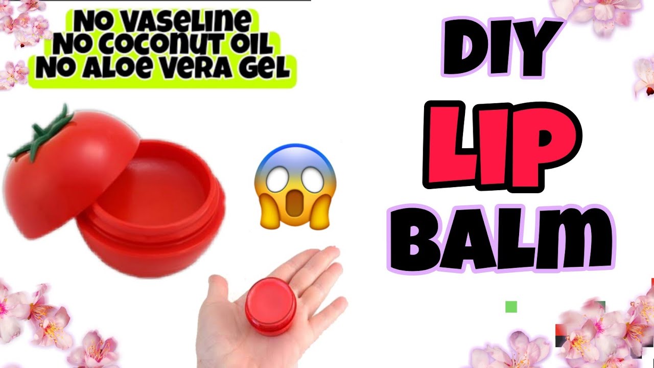 How to make Lip Balm without Vaseline And coconut oil | DIY lipbalm | Natural Lipbalm
