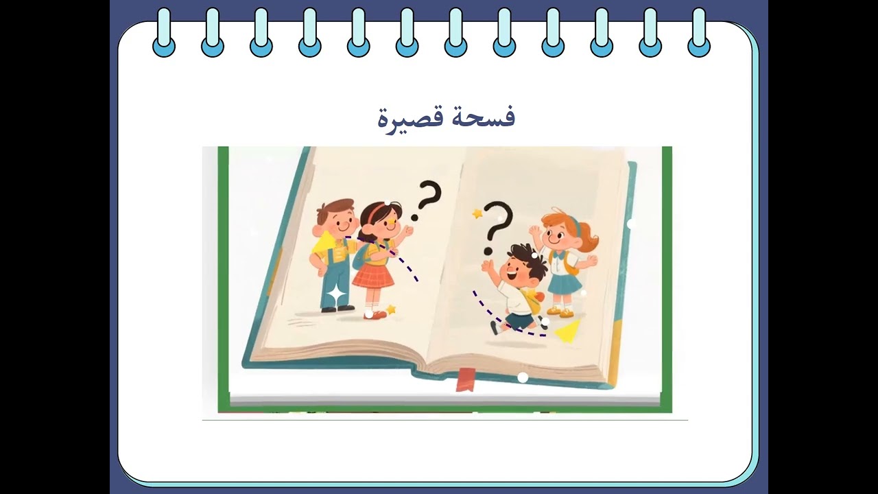 المستوى الثالث ابتدائي | المرحلة الثالثة | الأسبوع 4 | الحصة5 | اللغة العربية