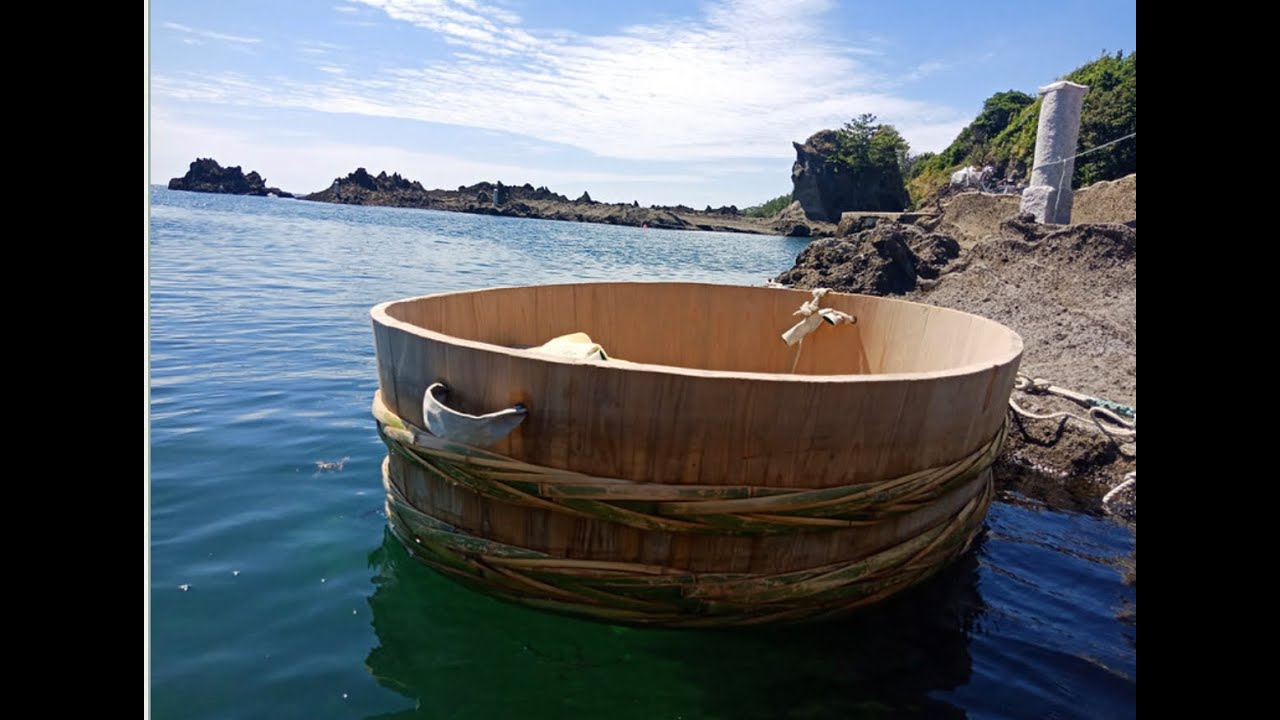(Ride Tub boat/Taraibune #Boat#Japan#Wisata#Liburan#Sadogashima#Traveling#View#Family trip)